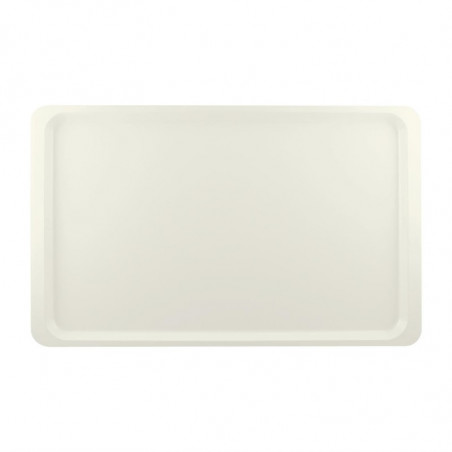 Plateau de service en polyester GN1/1 530x325mm Blanc perle - Roltex - Fourniresto