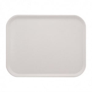 Plateau de service en polyester America 460x360mm Gris moucheté - Roltex - Fourniresto