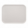 America 460x360mm speckled grey polyester serving tray - Roltex - Fourniresto