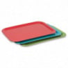 Tray in Trapezoid Polyester GN 500x325mm Red - Roltex - Fourniresto