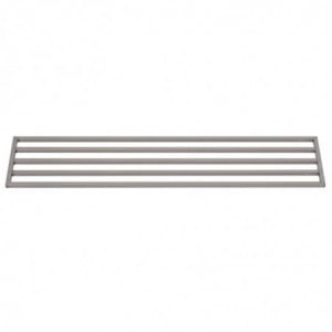 Perforated Stainless Steel Wall Shelf - W 1200 x D 400mm - Gastro M