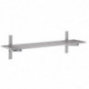 Etagère Murale Ajourée em Inox- L 1800 x 400mm - Gastro M
