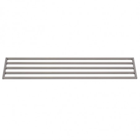 Perforated Stainless Steel Wall Shelf - W 2000 x D 400mm - Gastro M