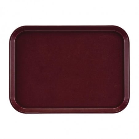 Tabuleiro Retangular Antiderrapante em Fibra de Vidro EpicTread Bordeaux 350mm - Cambro - Fourniresto