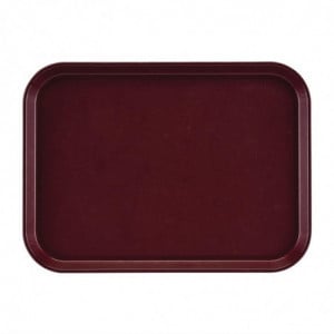 Tabuleiro Retangular Antiderrapante em Fibra de Vidro EpicTread Bordeaux 350mm - Cambro - Fourniresto