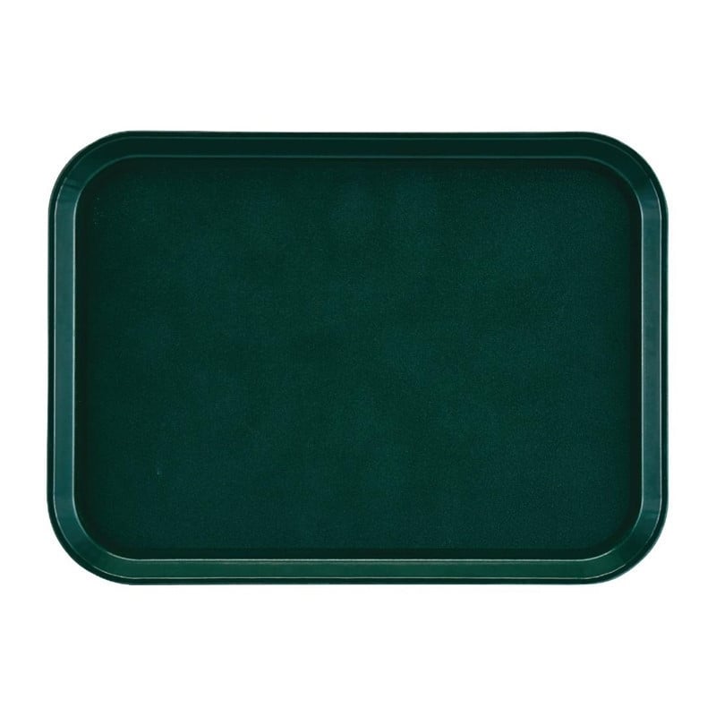 Tabuleiro retangular antiderrapante em fibra de vidro EpicTread verde 415mm - Cambro - Fourniresto