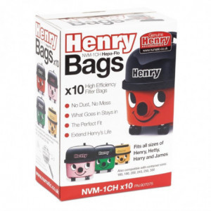 Henry Vacuum Bags - Pack of 10 - FourniResto - Fourniresto