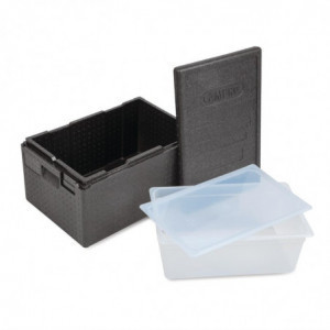 Conteneur Epp GN 1/1 Ouverture Sur Le Dessus Avec Bac GN 1/1 et Couvercle- 46L  - Cambro