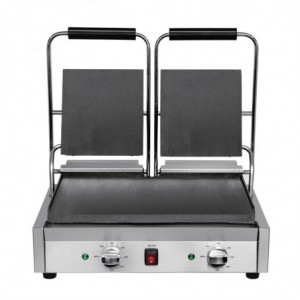 Grill de Contato Duplo Bistro Liso/Liso 230V - Buffalo