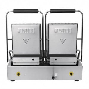 Grill de Contato Duplo Bistro Liso/Liso 230V - Buffalo