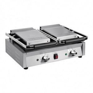 Grill de Contato Duplo Bistro Liso/Liso 230V - Buffalo