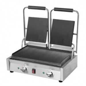 Grill de Contato Duplo Bistro Liso/Liso 230V - Buffalo