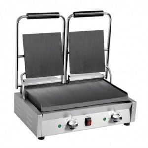 Grill de Contato Duplo Bistro Liso/Liso 230V - Buffalo