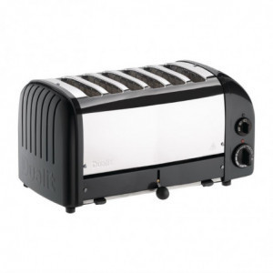 6-Slice Vario Toaster - Black - Dualit
