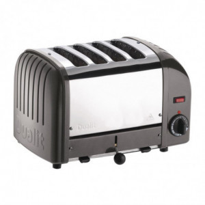 4-Slice Anthracite Vario Toaster - Dualit