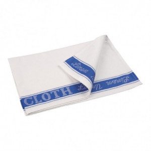 Linen Glass Cloth - Blue - W 762 x D 508 mm - Vogue