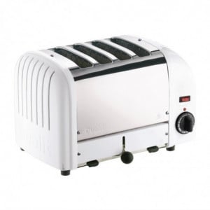 4-Slice White Toaster - 130 Slices/h - Dualit