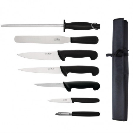 Set of Knives for Beginners With Chef's Knife - 200mm - Hygiplas