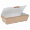 Boîtes Alimentaires Kraft Compostables - L 250mm - Lot de 150 - Colpac