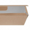 Caixas de alimentos Kraft compostáveis - L 250mm - Conjunto de 150 - Colpac