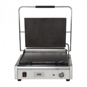 Grand Grill De Contact Simples Ranhurado e Liso - Buffalo