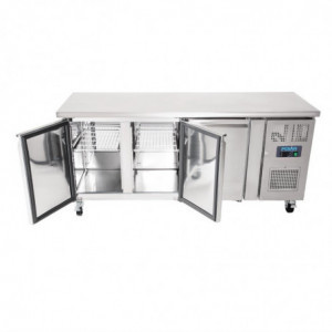 Refrigerated Table Positive 3 Doors - 339 L - Polar - Fourniresto