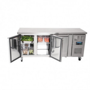 Refrigerated Table Positive 3 Doors - 339 L - Polar - Fourniresto