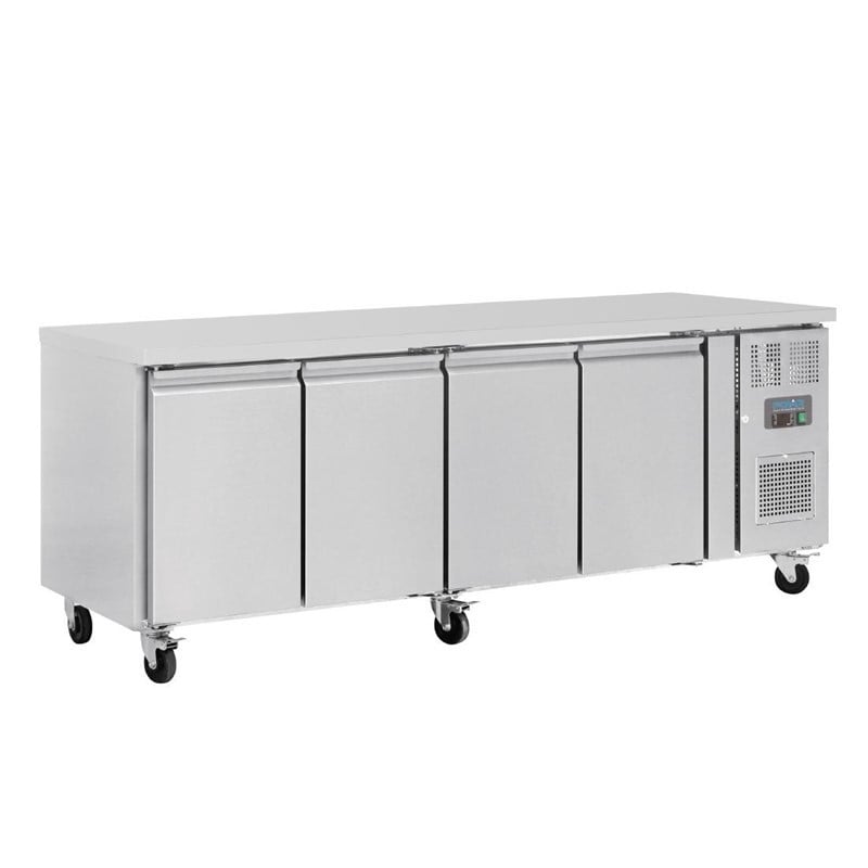 Mesa Refrigerada Positiva 4 Portas Série U - 449L - Polar - Fourniresto