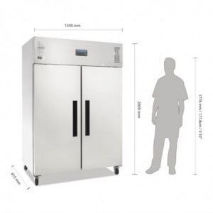 Armoire Refrigerada Positiva GN Dupla Porta Série G - 1200L - Polar