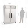 Armário Refrigerado Positivo GN Dupla Porta Série G - 1200L - Polar