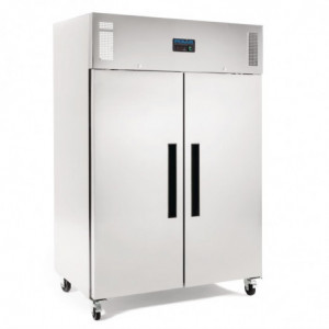 Negative Double Door GN Refrigerated Cabinet Series G - 1200L - Polar - Fourniresto