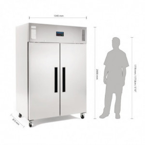 Armário Refrigerado Negativo GN de Duas Portas Série G - 1200L - Polar - Fourniresto