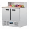 Balcão de preparação refrigerado para pizzas Série G - 288L - Polar - Fourniresto