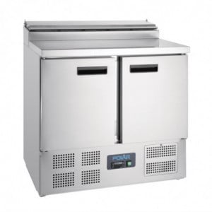 Balcão de preparação refrigerado para pizzas e saladas Série G - 254L - Polar - Fourniresto