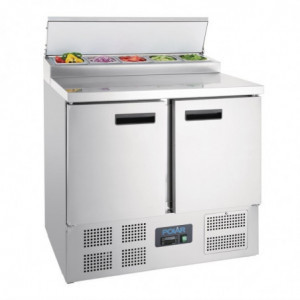 Refrigerated Preparation Counter Pizza Salads Series G -254L - Polar - Fourniresto