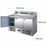 Refrigerated Preparation Counter for Pizzas and Salads Series G - 390L Polar - Fourniresto