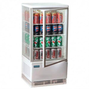Vitrine Refrigerada Branca Série C - 68 L - Polar
