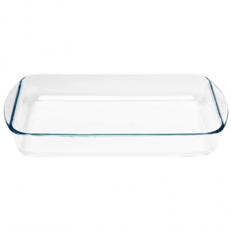 Tabuleiro retangular de vidro para forno - L 350 x P 230mm - Pyrex