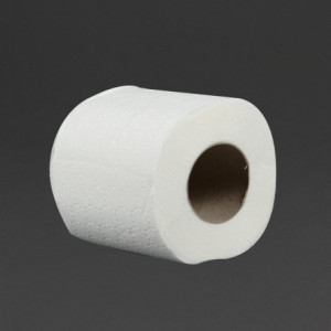 Standard 2 Ply Toilet Paper - Pack of 36 - Jantex - Fourniresto