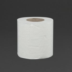 Standard 2 Ply Toilet Paper - Pack of 36 - Jantex - Fourniresto