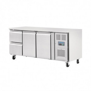 Mesa Refrigerada 2 Portas 2 Gavetas Série U - 417L - Polar - Fourniresto