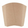 Large Compostable Kraft French Fries Sleeves - Pack of 1000 - Colpac