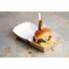 Boîtes Burger Kraft Compostables Standards - L 108mm - Lot  de 250 - Colpac