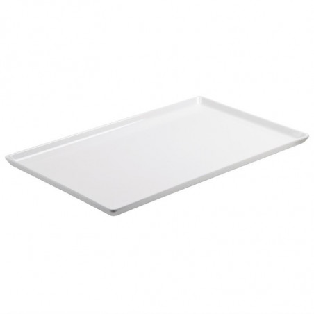 Tabuleiro em Melamina Float Branco GN1/2 - APS - Fourniresto