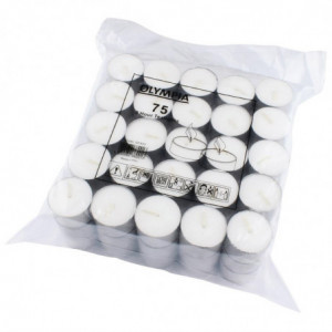 Tealights 8 Hours - Pack of 75 - Olympia - Fourniresto