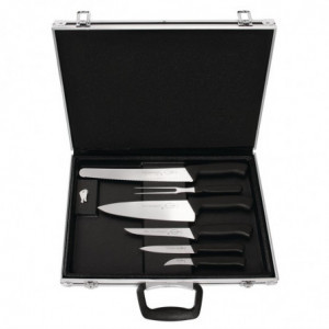 Conjunto de 6 facas e maleta magnética - Dick