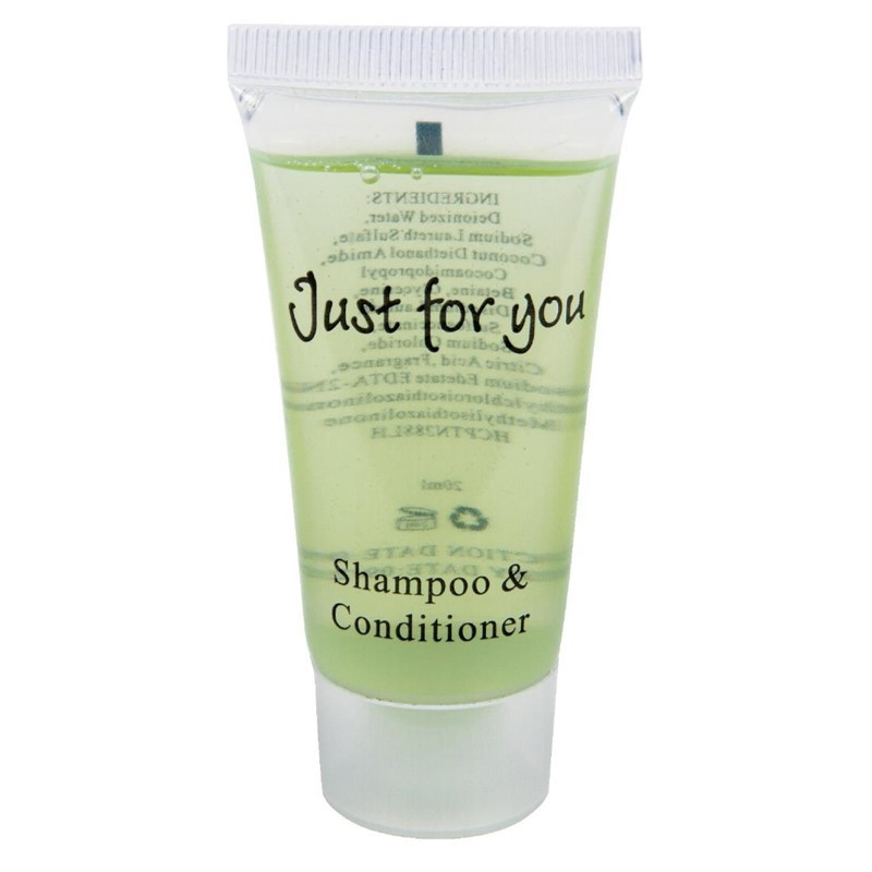 Shampoing Et Après-Shampoing Just For You - 20 Ml - Lot De 100 - FourniResto - Fourniresto