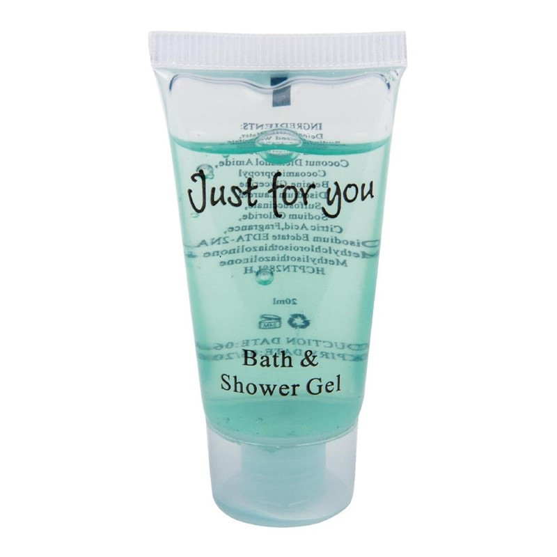 Gel de banho Just For You - 20 ml - Lote de 100 - FourniResto - Fourniresto