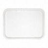 White Plastic Fast Food Tray 345 x 265mm - Olympia KRISTALLON - Fourniresto