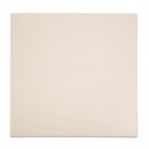 Tampo de mesa quadrado branco - L 600 x P 600mm - Bolero